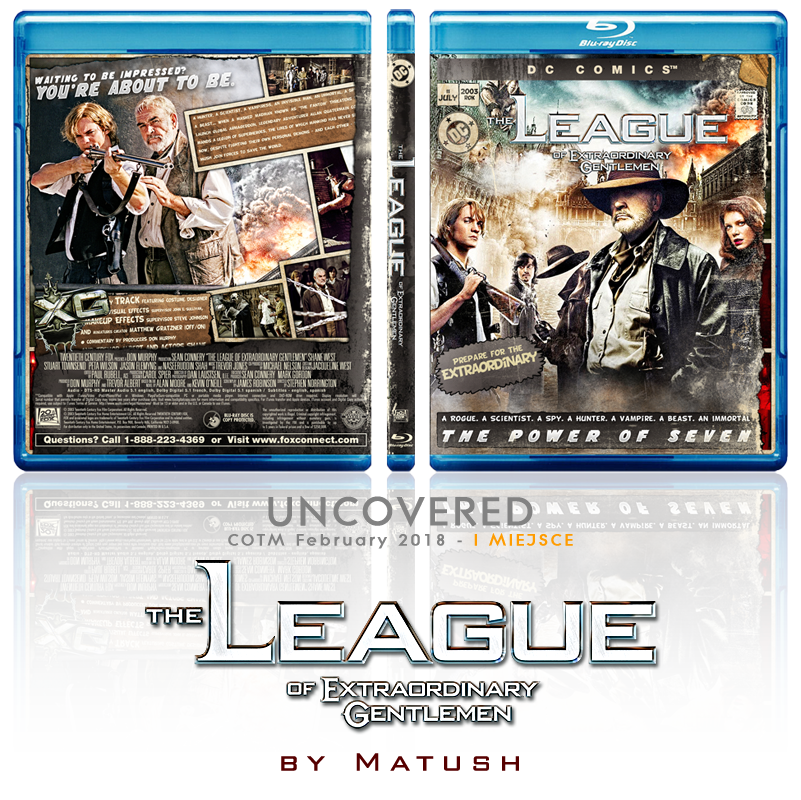 Nazwa:  COTM_2018_February_Uncovered_The_League_of_Extraordinary_Gentlemen_I_miejsce_by_Matush.png
Wywietle: 524
Rozmiar:  1.48 MB