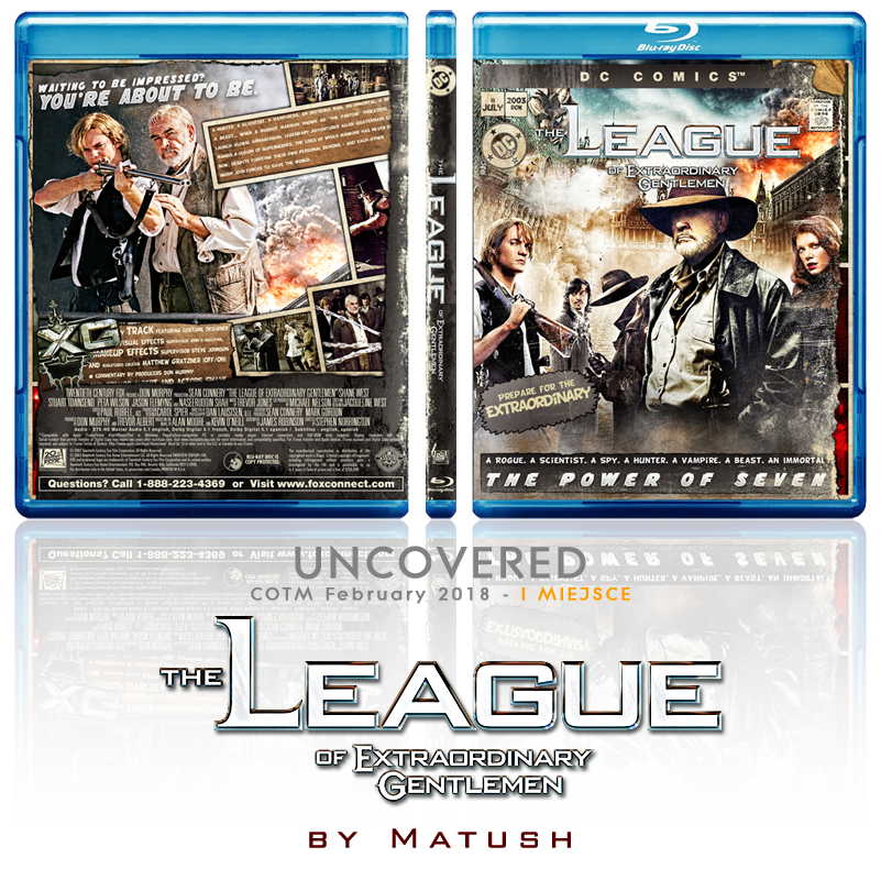 Nazwa:  COTM_2018_February_Uncovered_The_League_of_Extraordinary_Gentlemen_I_miejsce_by_Matush.png
Wywietle: 765
Rozmiar:  1.48 MB