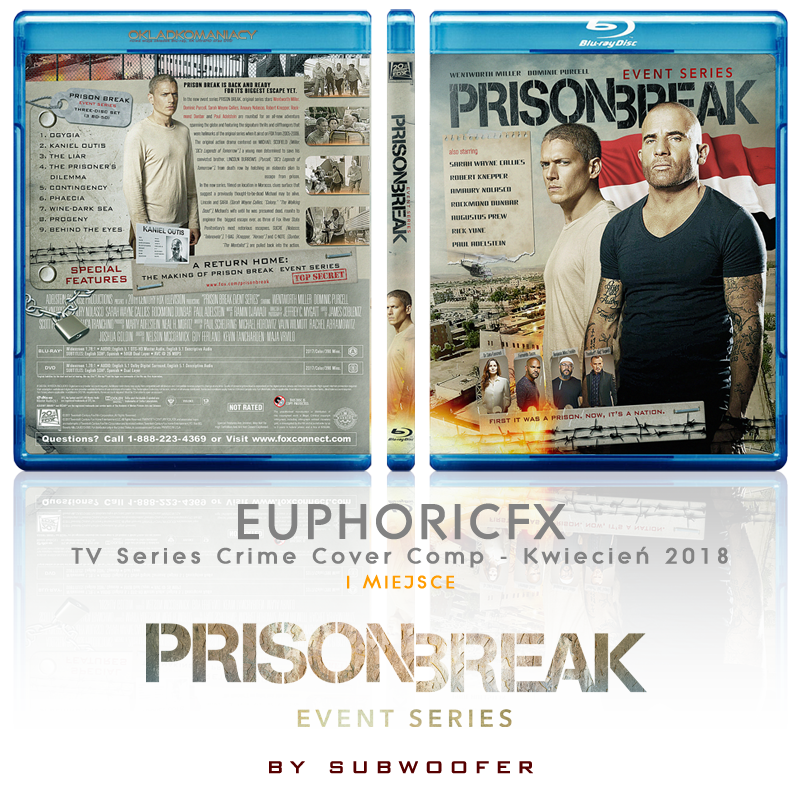Nazwa:  TV_Series_Crime_Cover_Comp_2018_April_euphoricfx_Prison_Break_I_miejsce_by_subwoofer.png
Wywietle: 1316
Rozmiar:  1.42 MB