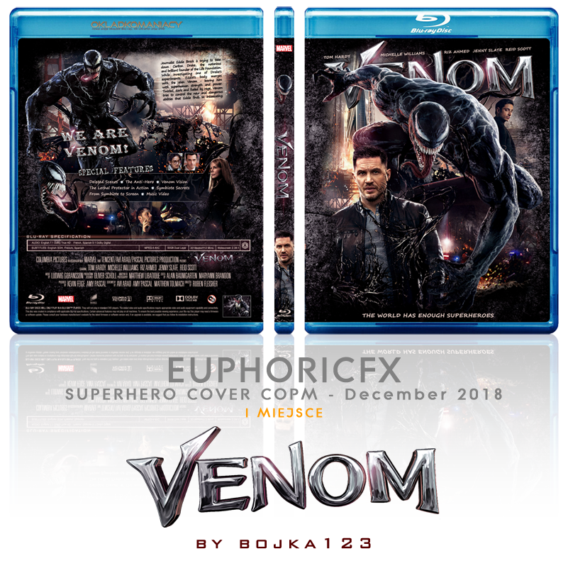 Nazwa:  Superhero_Cover_Comp_2018_December_euphoricfx_Venom_I_miejsce_by_bojka.png
Wywietle: 1704
Rozmiar:  1.42 MB
